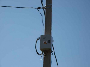 Ավտոկայանի մոտ արտաքին լուսավորման սյունն ընկել է